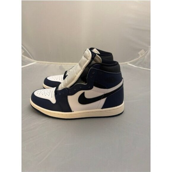 Air Jordan 1 high midnight navy white OG women’s shoes size 6.5 DZ5485 401 - Picture 4 of 8